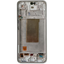 PANTALLA COMPLETA SAMSUNG A36 5G 2025 WHITE CON MARCO ORIGINAL