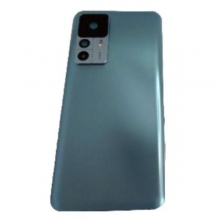 TAPA TRASERA XIAOMI 12T PRO AZUL CON LENTE DE CAMARA