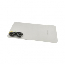 TAPA SAMSUNG A56 5G GRIS CON LENTE DE CAMARA ORIGINAL SERVICE PACK