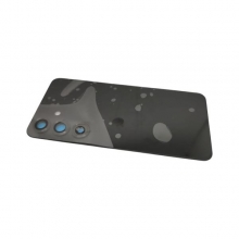 TAPA TRASERA SAMSUNG S25 NEGRA CON LENTE DE CAMARA