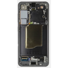 PANTALLA COMPLETA SAMSUNG S25 BLUE / BLACK CON MARCO ORIGINAL