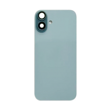 TAPA TRASERA IPHONE 16 PLUS GREEN CON LENTE Y SOPORTE DE METAL