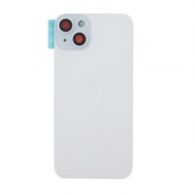 TAPA TRASERA IPHONE 15 PLUS BLUE CON LENTE Y SOPORTE DE METAL