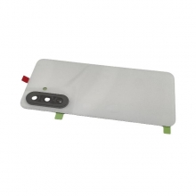 TAPA TRASERA SAMSUNG A26 5G WHITE CON LENTE DE CAMARA ORIGINAL SERVICE PACK