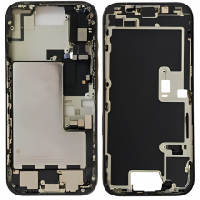 CHASIS INTERMEDIO IPHONE 16 NEGRO CON COMPONENTES ORIGINAL DESMONTAJE